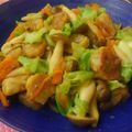 ☆★カエル★☆'s cooksnap of when they made 市販の焼売で☆★野菜炒め.