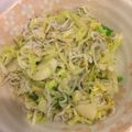 keiko！'s cooksnap of when they made しらすとキャベツのにんにく炒め.