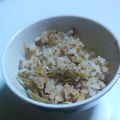 モザイクカケラ's cooksnap of when they made 梅干とちりめんじゃこの炊き込みご飯.