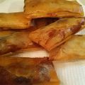 aoi0517's cooksnap of when they made 豚ひき肉でモヤシたっぷり春巻き！.