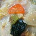 智恵ちゃんのつく恋慕's cooksnap of when they made 酒粕でコクアップ！大根と人参の酒粕汁.
