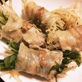 みゅあさん's cooksnap of when they made あっさり！水菜ともやしの豚バラ巻き☆.