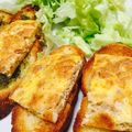 konekonemp's cooksnap of when they made きゅうり‐ツナマヨ入り卵焼きサンドイッチ.