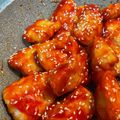 すふれんこん's cooksnap of when they made 簡単すぎる！韓国風ヤンニョムチキン♪.