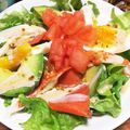 えりんぎ112's cooksnap of when they made サーモンのハニーマスタードサラダ.