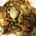 クックTVP95C☆'s cooksnap of when they made 白菜とベーコンのお茶漬けの素炒め.