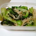 cocosorasa's cooksnap of when they made あと1品！もやしと小松菜からしめんつゆ.