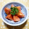 かこ☆かっちゃん's cooksnap of when they made レンチン簡単！★あつあつトマト★.