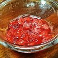 041329's cooksnap of when they made 超簡単★砂糖不使用いちごジャム♪糖質制限.
