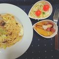 ＡＨＯ's cooksnap of when they made タコとポテトのガーリックコンソメ炒め.