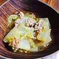 クック9J9CFD☆'s cooksnap of when they made ヘルシー！大根白菜ひき肉のあんかけ.