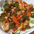 ☆コレット★'s cooksnap of when they made 旨い☆鶏肉と残り野菜のケチャップ炒め！.