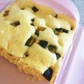 チンパン人's cooksnap of when they made ＊ルクエdeかぼちゃ蒸しパン（卵あり）＊.