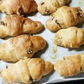 ぴよきんたん's cooksnap of when they made ホエーでもっちり✿黒糖✿レーズン✿食パン.