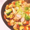 はらぺこ子's cooksnap of when they made 鶏肉と彩り野菜の甘辛炒め.