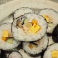 mint star's cooksnap of when they made 手作り巻き寿司♪いっぺん巻いてみよう♪.