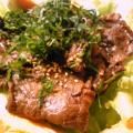 ﾟωﾟснii★'s cooksnap of when they made 牛肉のバター醤油炒め.