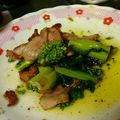 実杏ちャん's cooksnap of when they made 菜の花とベーコンのソテー♪.