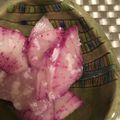 藤理佐's cooksnap of when they made 紫大根の塩麹漬け.