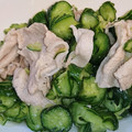 すえずえ's cooksnap of when they made きゅうりとゆで豚の甘酢マリネ.