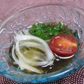 まねきねこにゃん's cooksnap of when they made ♫簡単！色鮮やか、もずく酢♫.