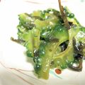 mcc5646's cooksnap of when they made ゴーヤの塩昆布和え.