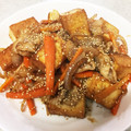 クック92's cooksnap of when they made 簡単！節約！厚揚げと豚肉の炒め物.