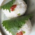 mcc5646's cooksnap of when they made 新生姜で夏のおにぎり.