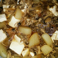 クック2CR1N6☆'s cooksnap of when they made ご飯が進む～♪牛肉ときのこ、大根の煮物.
