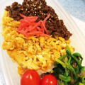 たむけけ's cooksnap of when they made 合挽き肉で！簡単そぼろごはん.