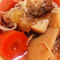Kʕ•ꀦ•ʔ's cooksnap of when they made 関西風♡基本の肉じゃが.