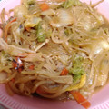 aya♡pan's cooksnap of when they made 白菜と春雨の豚肉♪もやし炒め(⌒‐⌒).