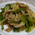 たいちょこママ's cooksnap of when they made 豚こま＆ピーマンの簡単炒め♪.
