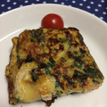 ゴールド会員's cooksnap of when they made 子供喜ぶハムとチーズとほうれん草の卵焼き.