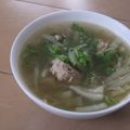 きらり流れ星's cooksnap of when they made 白菜と鶏団子のスープ.