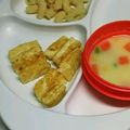 HITOMIでつ's cooksnap of when they made 離乳食後期☆手づかみチーズ豆腐.