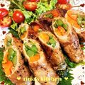 riria♪'s cooksnap of when they made スティックセニョールと人参の豚肉巻き.