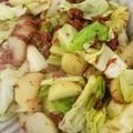 オーガベル's cooksnap of when they made キャベツとポテトのコンビーフマヨ炒め☆.