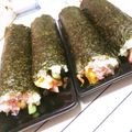 ジッポ's cooksnap of when they made 節分☆恵方巻き！簡単・太巻き！五色♪.