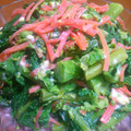 まあこmm's cooksnap of when they made 菜の花のクリチわさび醬油和え.