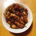 〜菜桜子〜's cooksnap of when they made ✳︎リメイク✳︎金平ごぼうの肉巻き.