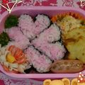 めぇー☆'s cooksnap of when they made バレンタインに♡ハート♡巻き寿司.