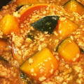 タピタピ's cooksnap of when they made 定番！かぼちゃと鶏ひき肉のそぼろ煮.