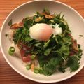 からぶ's cooksnap of when they made 鯛の漬けにんにく丼.