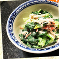 sweetpia's cooksnap of when they made 青菜とカニかまのオイマヨ〜♪.