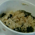 クックQ9GI2H☆'s cooksnap of when they made わかめと干しエビの炊き込みご飯.