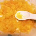 筋肉に食事's cooksnap of when they made さつまいもとリンゴ（離乳初期〜）.
