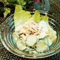 Dellaたん's cooksnap of when they made カニカマのサラダ.