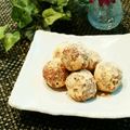 Dellaたん's cooksnap of when they made *小豆のお団子クッキー*.