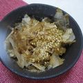 えるえる２８６'s cooksnap of when they made しなびた大根復活きんぴら♪柚子胡椒風味.